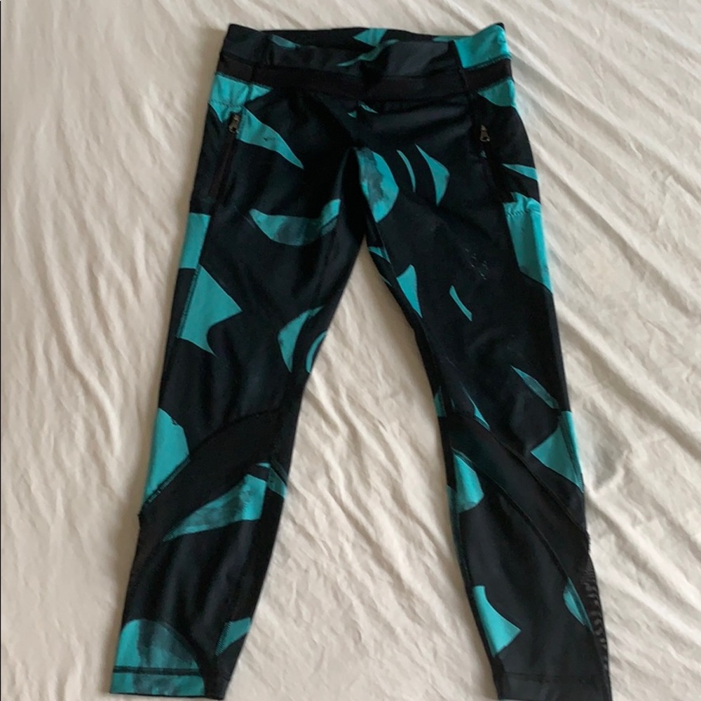 Lululemon running tights, size 8